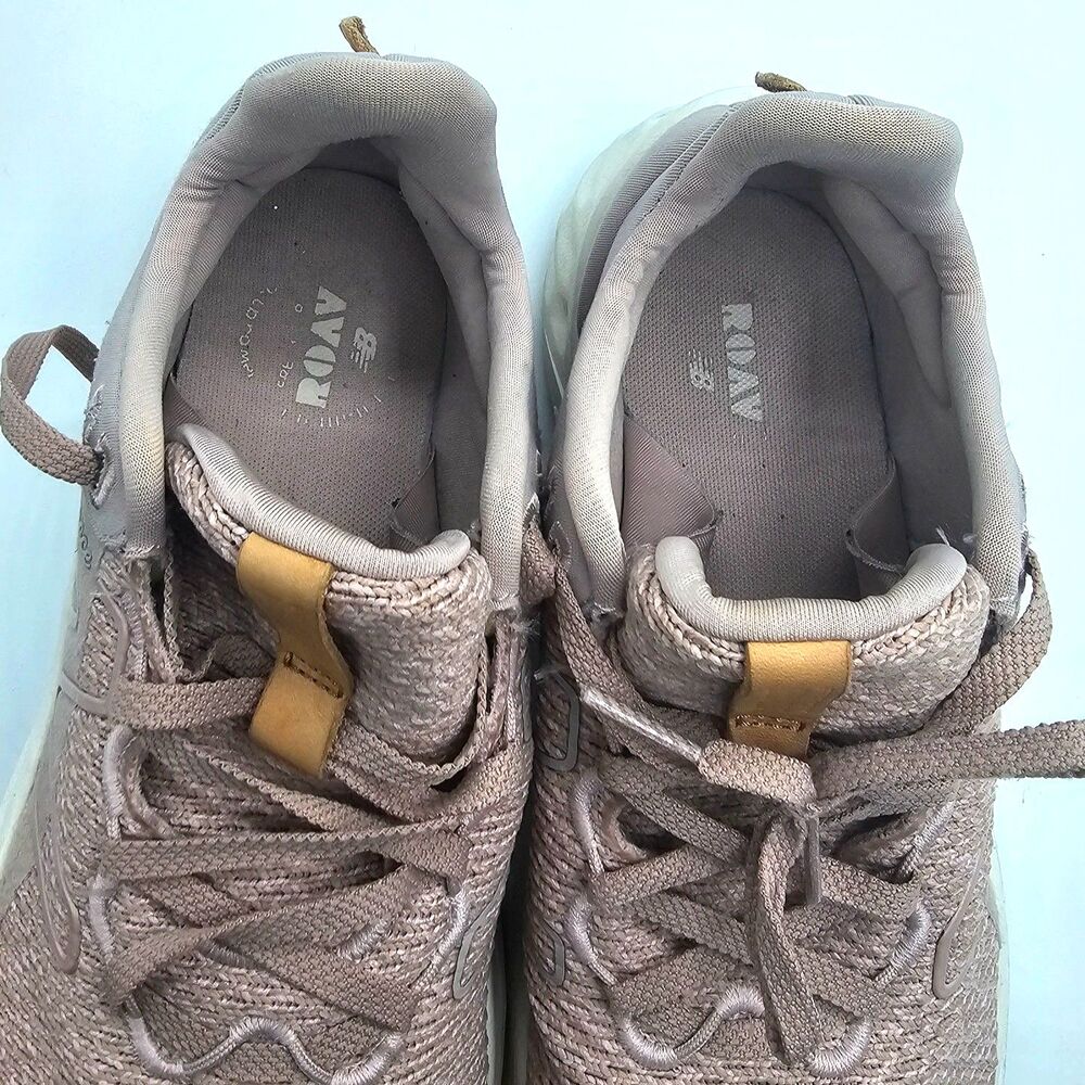 New Balance Women"s Sneakers Size 8 Mauve Pink Knit Running Comfort Shoes - Picture 9 of 13